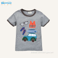 BKD O-neck baby T-shirts with snaps